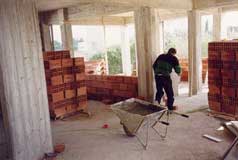 a larger house in California