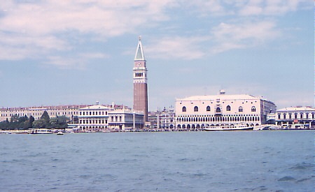 A view of St Mark's from the river