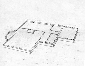 This is what it looks like when "FIRST FLOOR ROOM LAYOUT" is finished