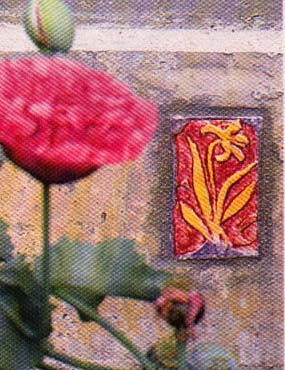 Flower tile