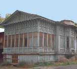 Scharbin house exterior wall