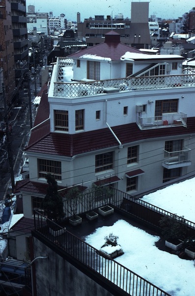 An apartment building in Emoto, Japan