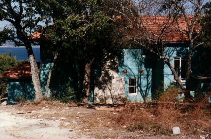 House exterior with trees