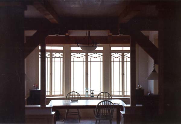 User-designed house: Dining room, Austin, Texas