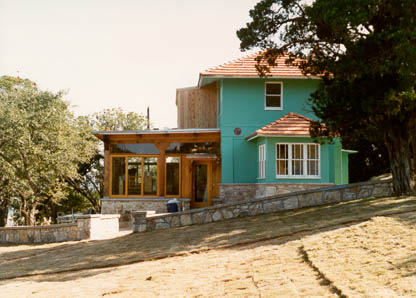 View of house from Common Land