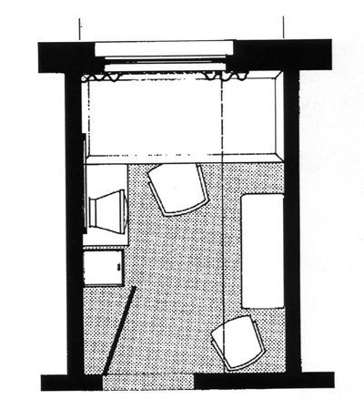 James's office plan