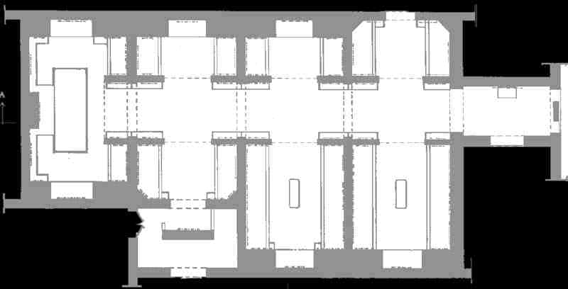 Plan of the Carpet Exhibition in the San Francisco Museum