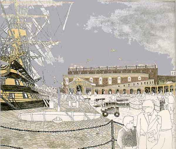 The Mary Rose Museum, Portsmouth, England: exterior view