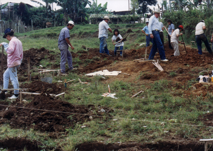 Creating their homes