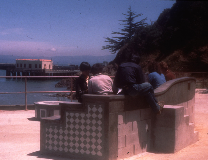 The bench at Fort Mason