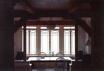 Dining room windows