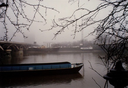 A view of the Thames, London